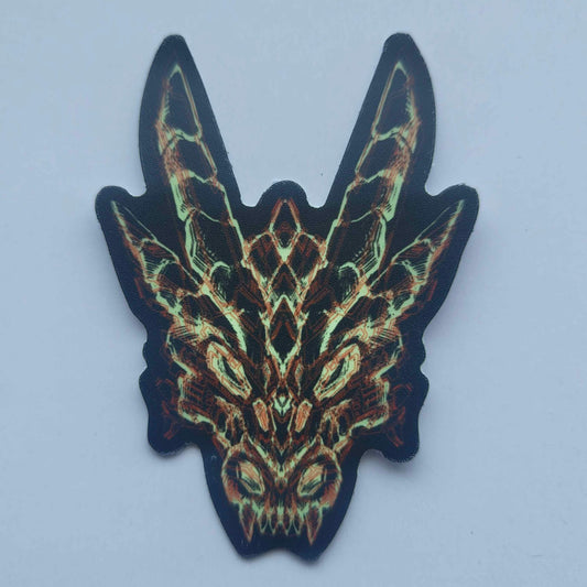 DECAYED DRGN STICKER [GLOW]