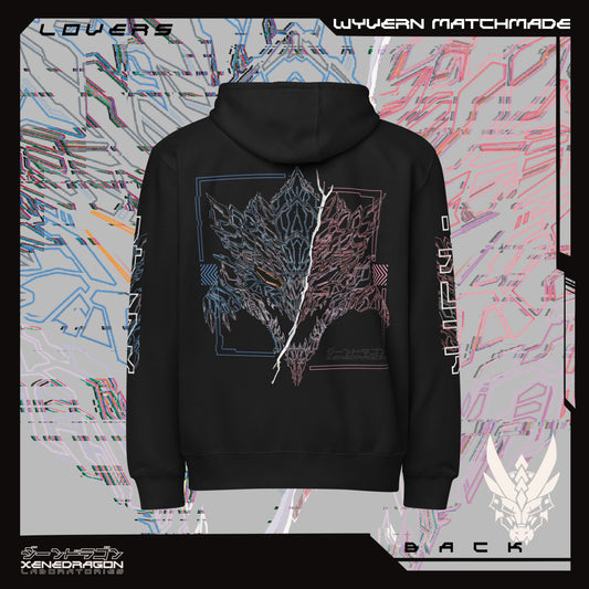 WYVRN MATCHMADE LOVERS | ZIPPER HOODIE