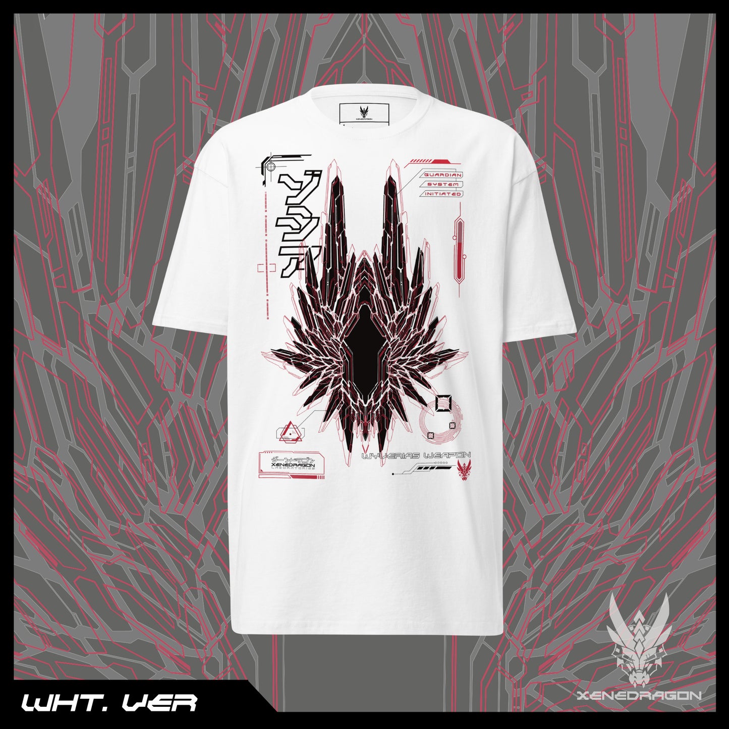 SERAPH_DRGN / TSHIRT + [WHT]