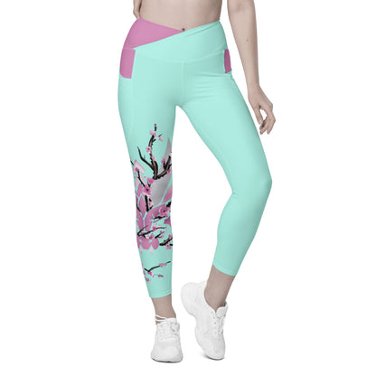 SAKURA LEGGINGS v2 [MINT]